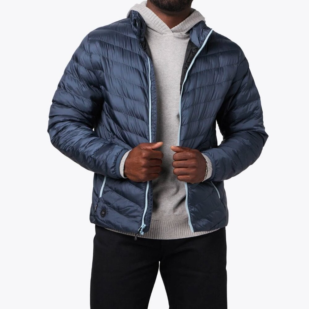 NWT NIB Fieldsheer Backcountry Xtera Heated Jacket Men’s Small, Arctic Blue